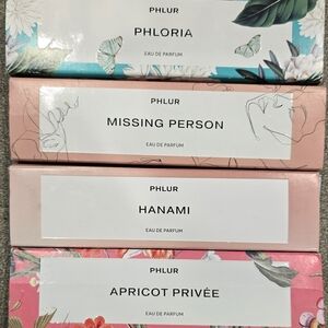 Phlur Eau de Parfum Set - Pink, Cream, Green